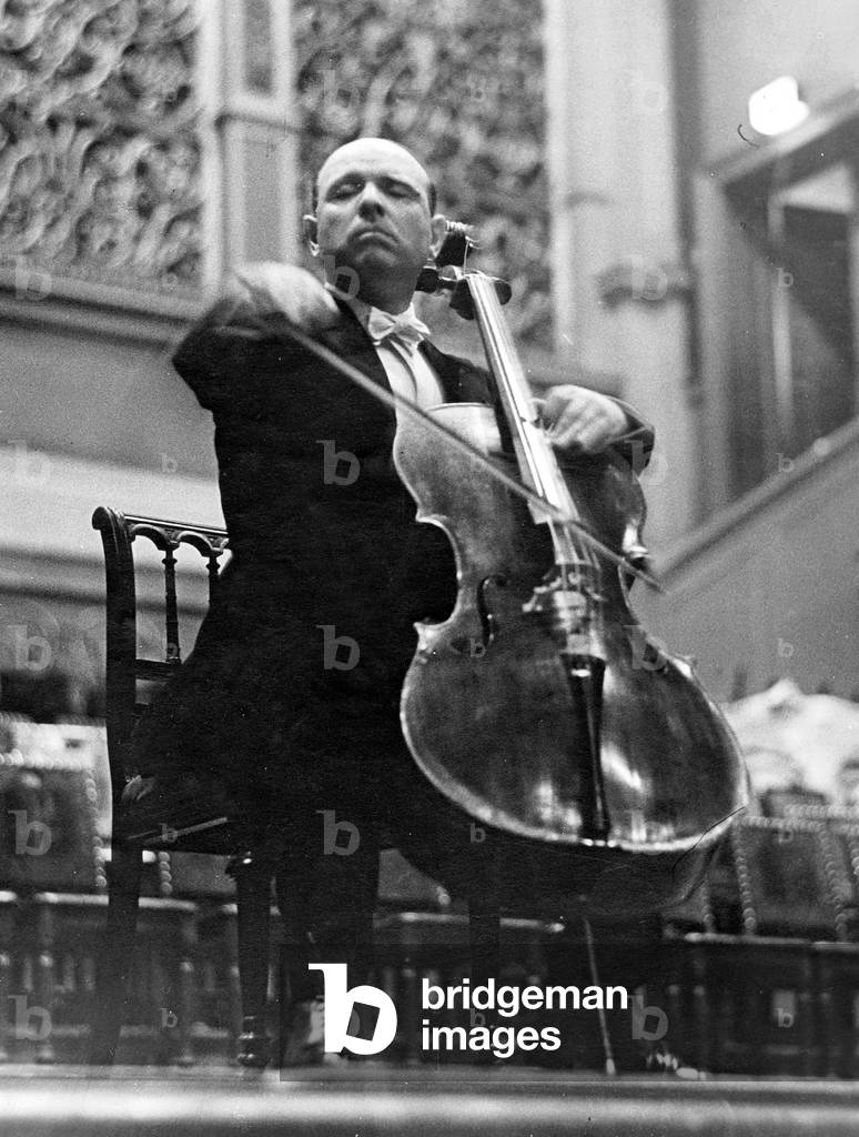 Pablo Casals, 1930 (b/w photo)
