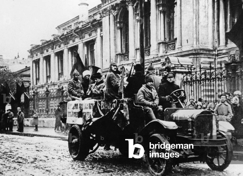 4th anniversary of the October Revolution, 1921 (b/w photo)