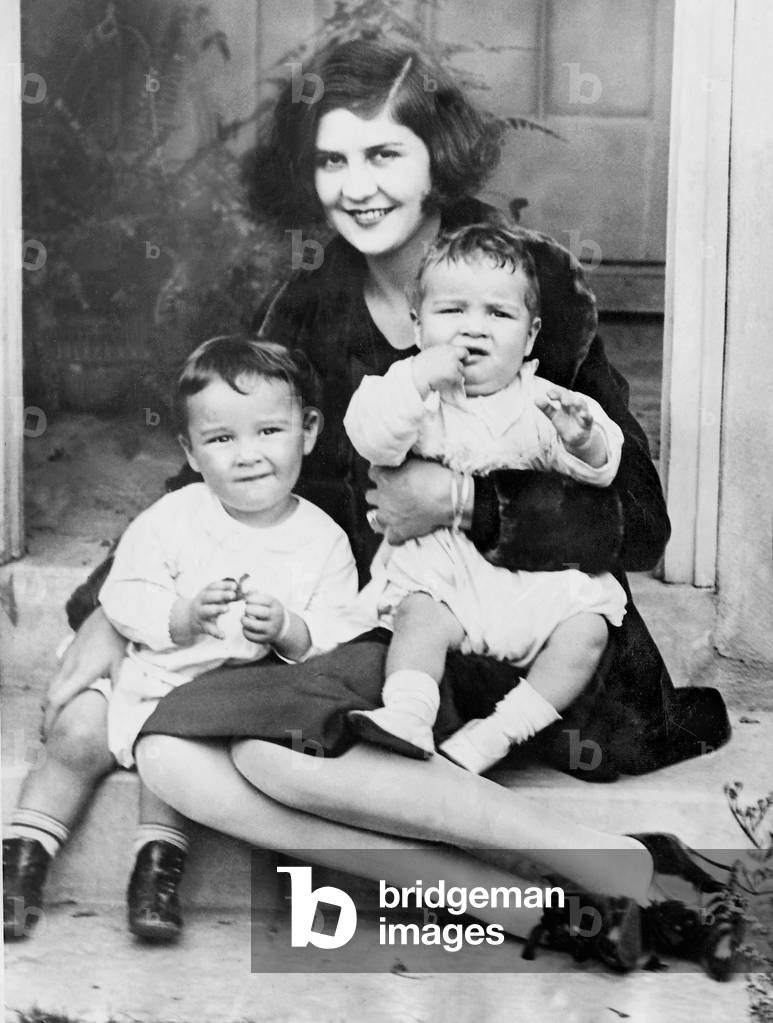 Charles Chaplin's wife Lita Grey, 1926 (b/w photo)