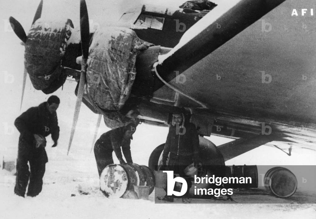 Italian troops, c.1941-45 (b/w photo)