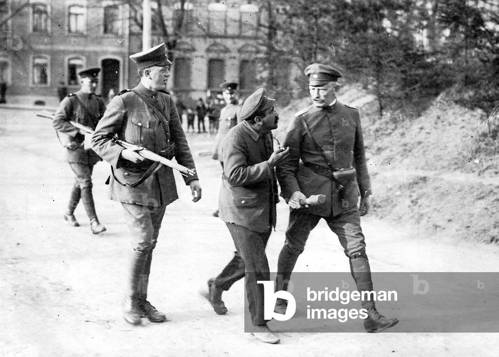 Arrested Communist, 1921 (b/w photo)