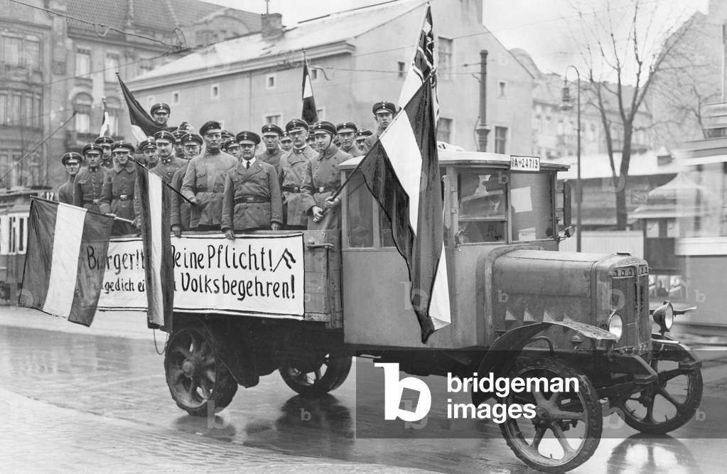 Propaganda car of the Stahlhelm, 1931