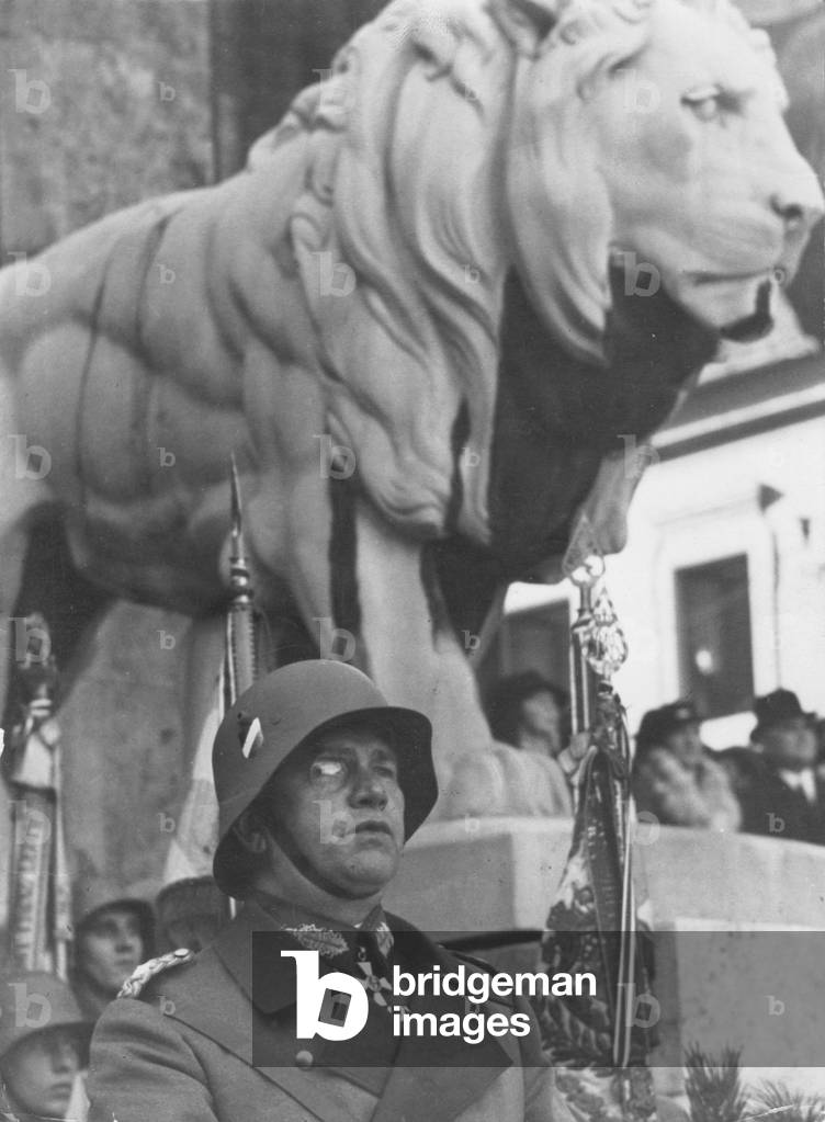 General Walter von Reichnau (b/w photo)