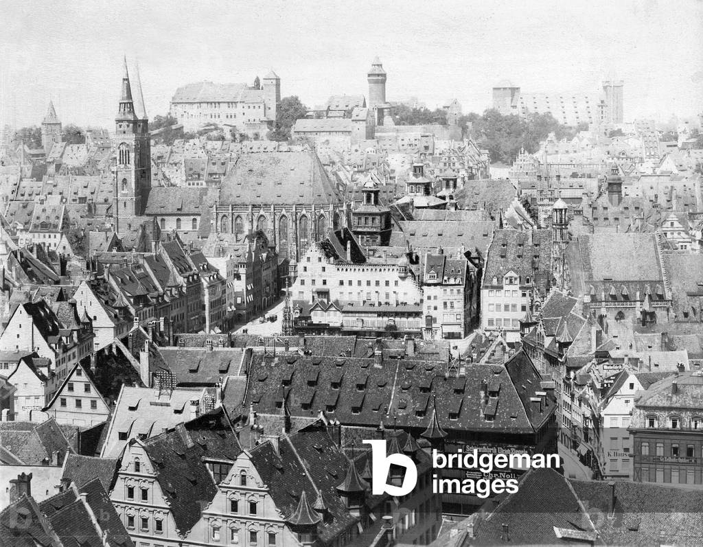 Nuremberg, 1911 (b/w photo)