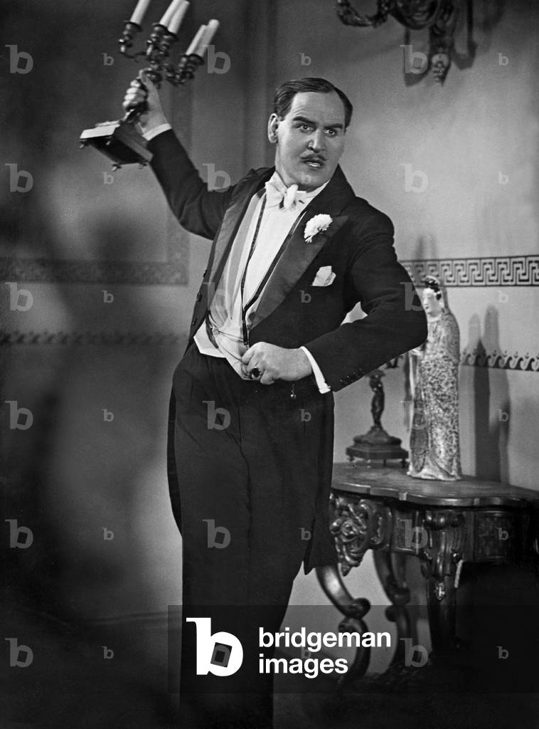 Hans Adalbert Schlettow in 'Der tolle Bomberg' (The Mad Bomberg), 1932 (b/w photo)