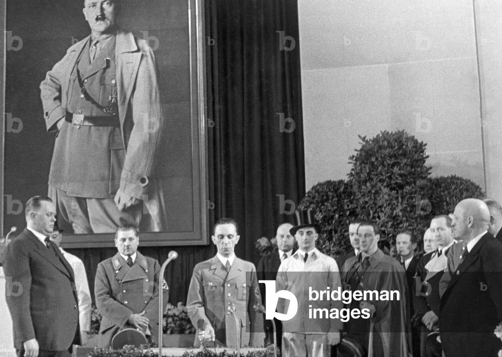 Joseph Goebbels in Babelsberg, 1938