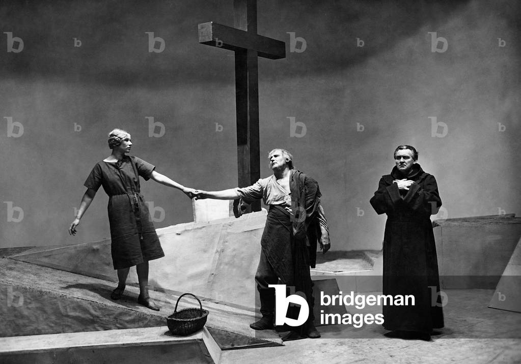 Eugen Kloepfer in 'The poor Heinrich', 1929 (b/w photo)