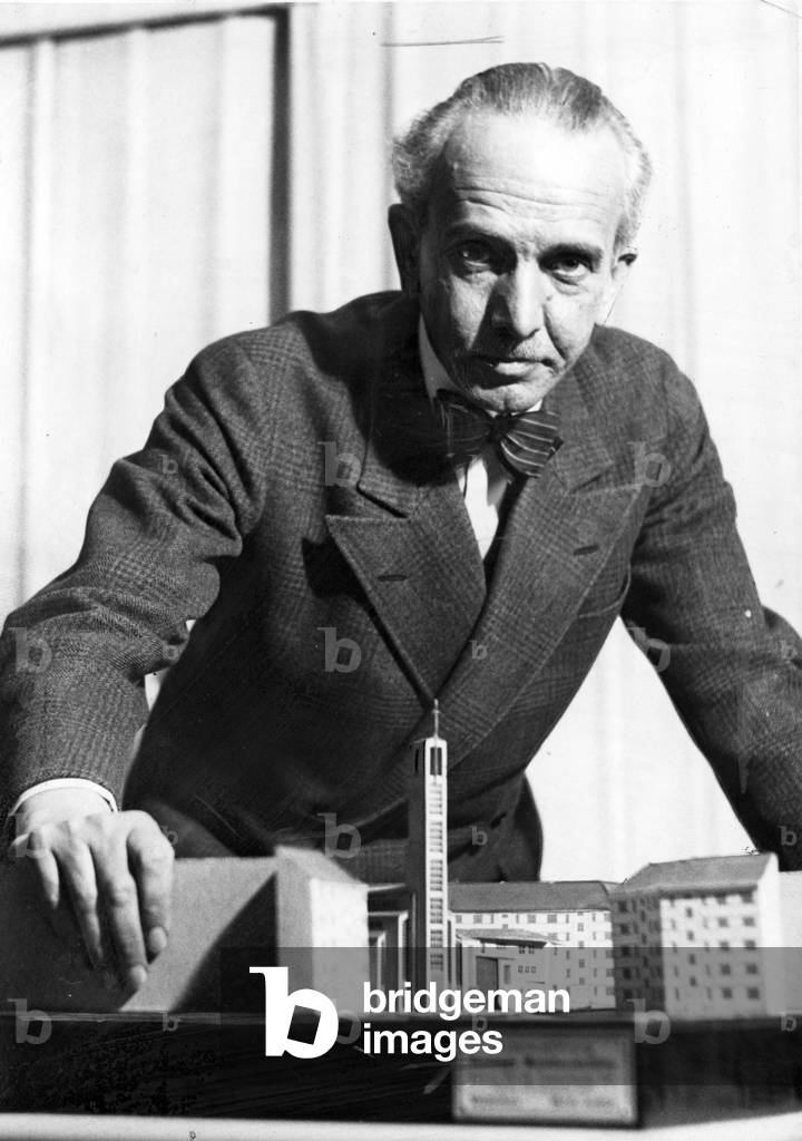 Otto Bartning (b/w photo)