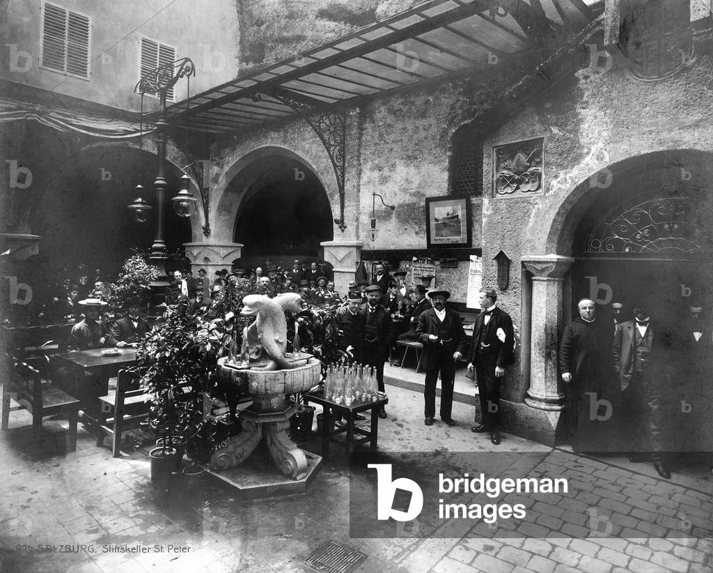 Salzburg, 1910 (b/w photo)
