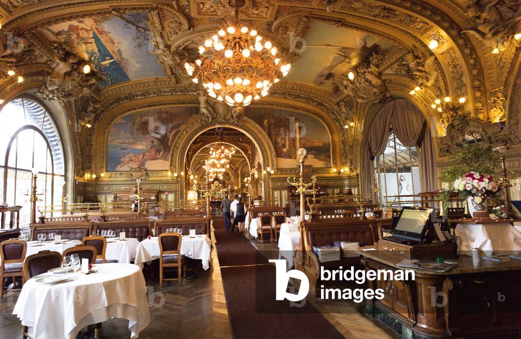 Le Train Bleu, a restaurant in the Gare de Lyon in Paris (photo)
