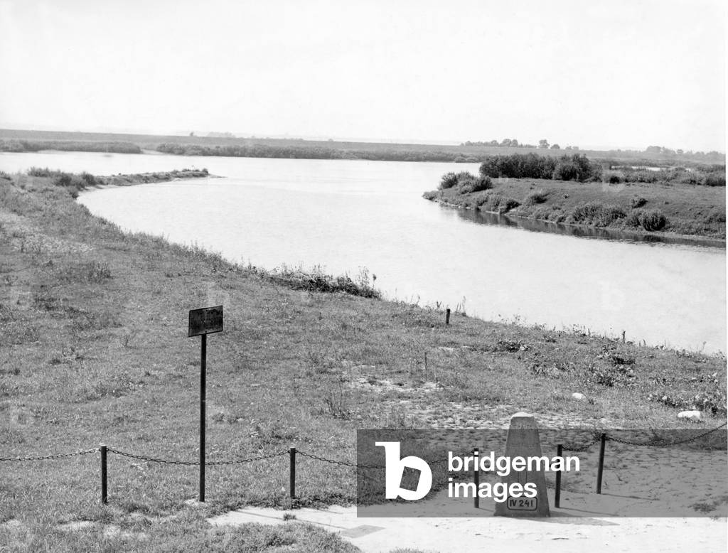 Trijunction near Weissenberg on the Vistula, 1939