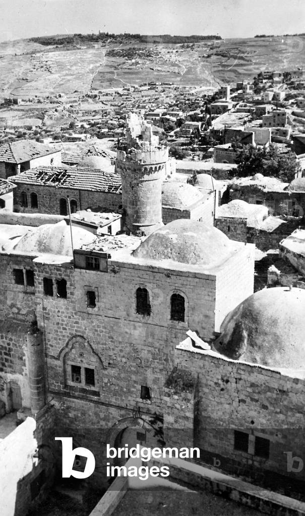 David's Tomb (b/w photo)