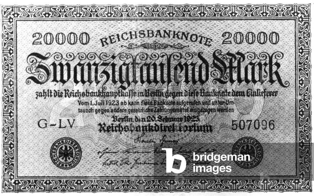 Twenty thousand Mark, 1923