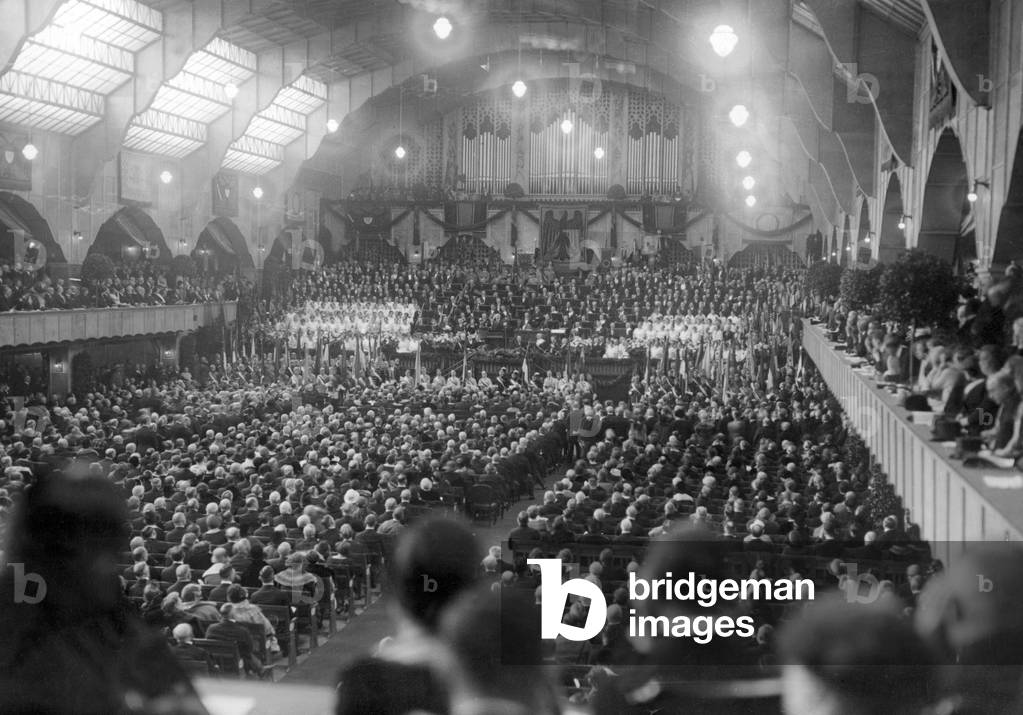 Liberation ceremony in the city hall of Cologne, 1930