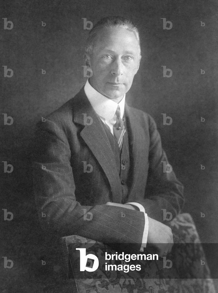 Wilhelm of Prussia, 1925 (b/w photo)
