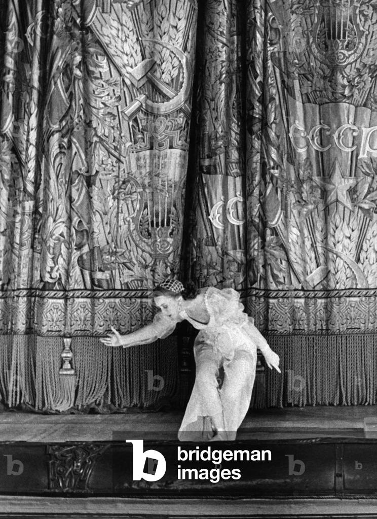 Galina Sergeyevna Ulanova, 1958 (b/w photo)