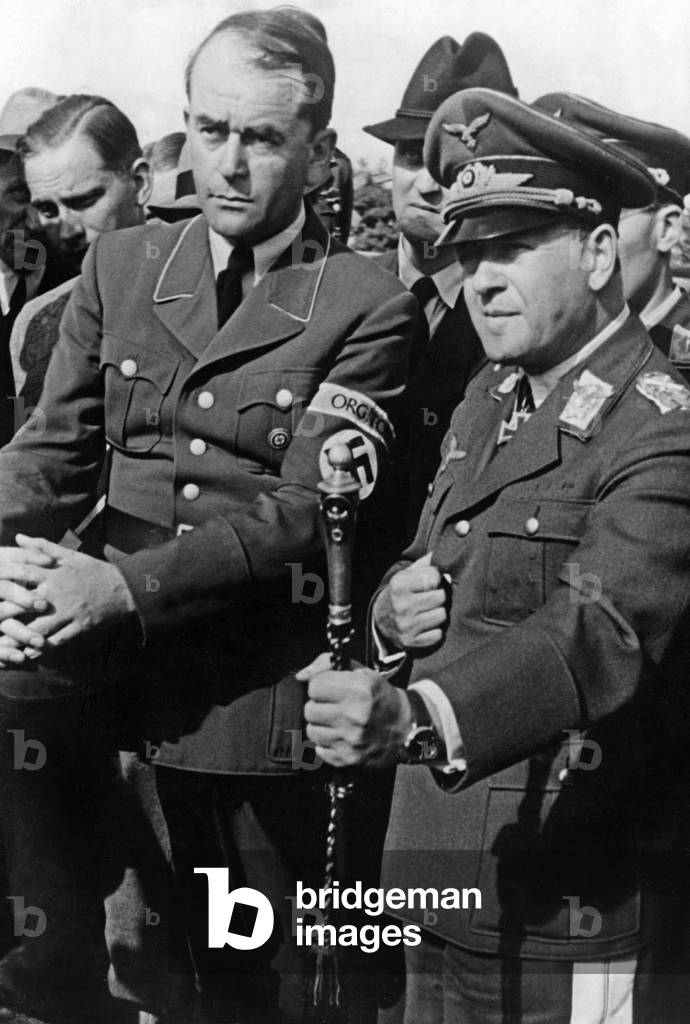 Albert Speer and Erhard Milch, 1943