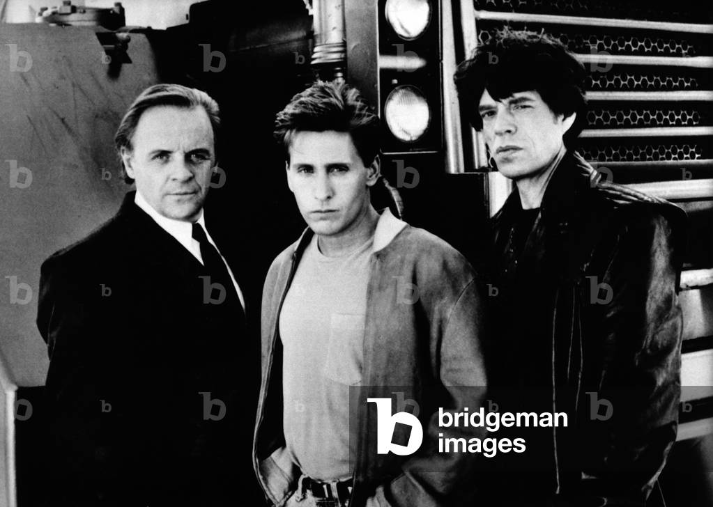 Mick Jagger, musician, Great Britain, 'The Rolling Stones' (b/w photo)