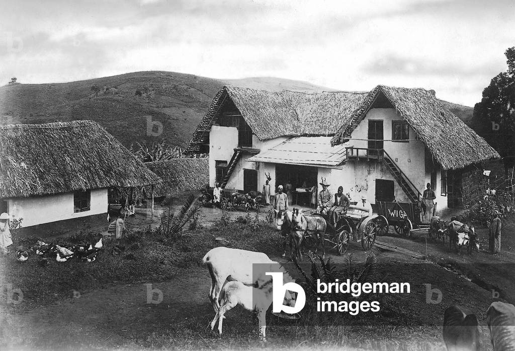 German East Africa (b/w photo)