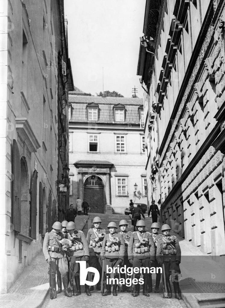 Lockdown of the German Embassy in Prague, 1938