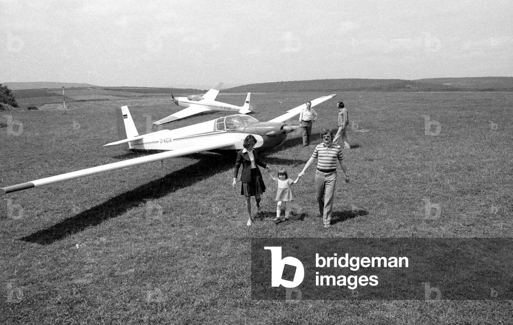 Holiday in the Roehn, 1974 (b/w photo)