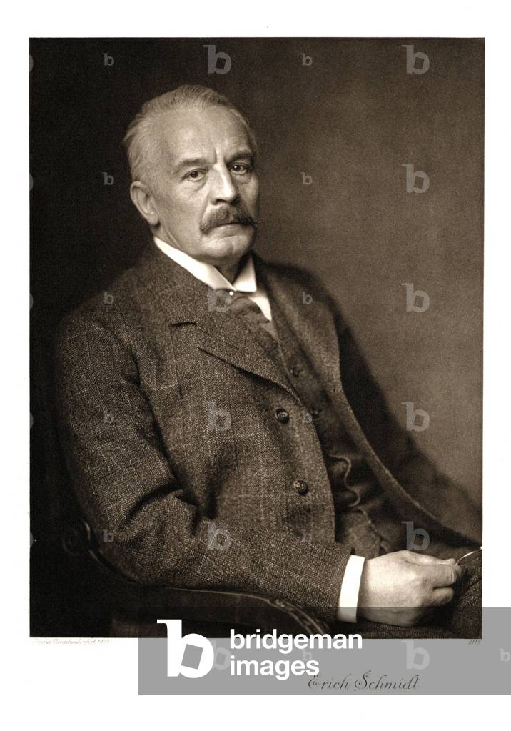 Erich Schmidt, 1909