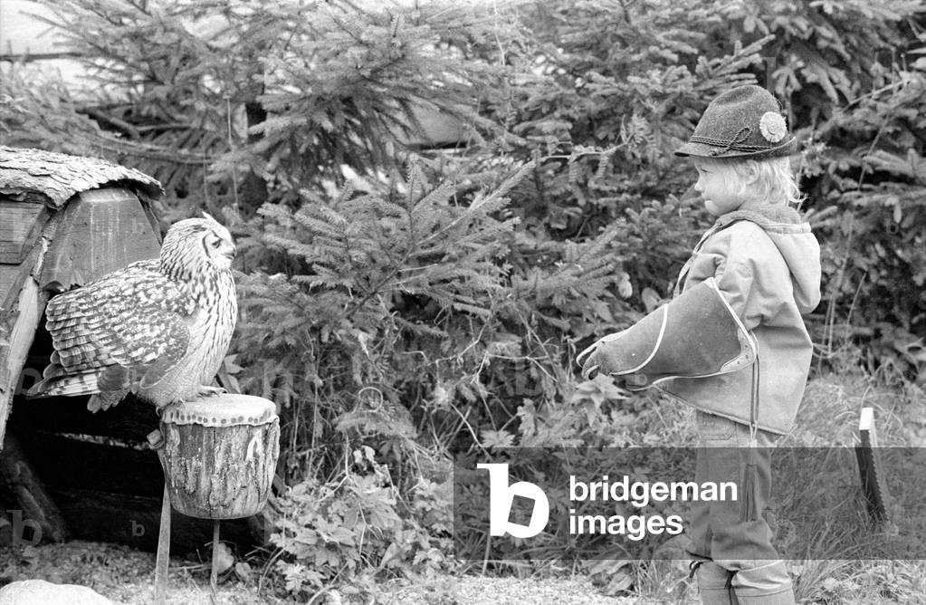 Adlerhorst Rottach, 1974 (b/w photo)
