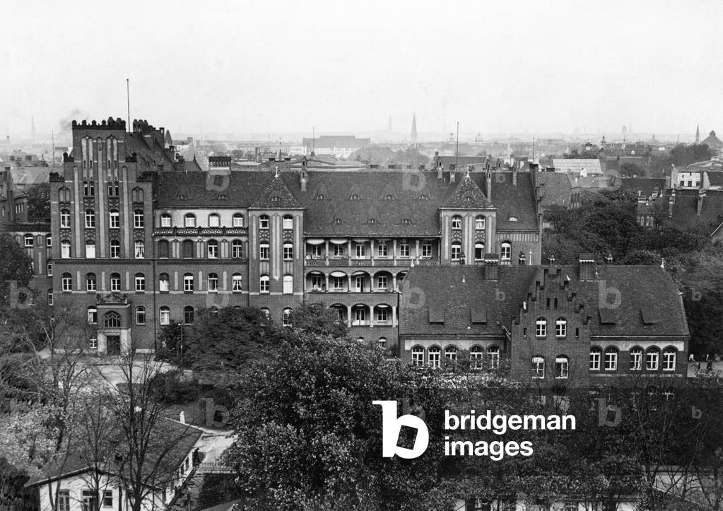 The Charite in Berlin, 1931 (b/w photo)