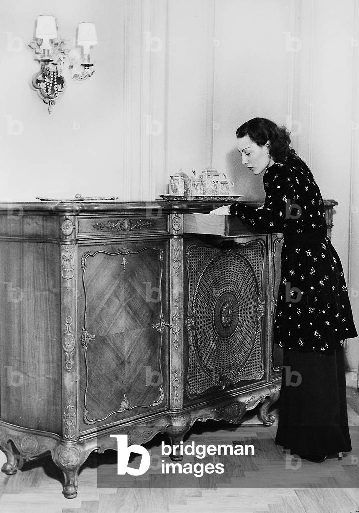 Lida Baarova, 1936 (b/w photo)