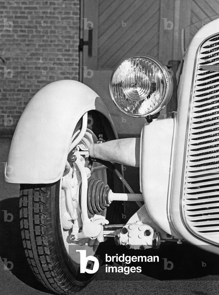 Front suspension, 1934