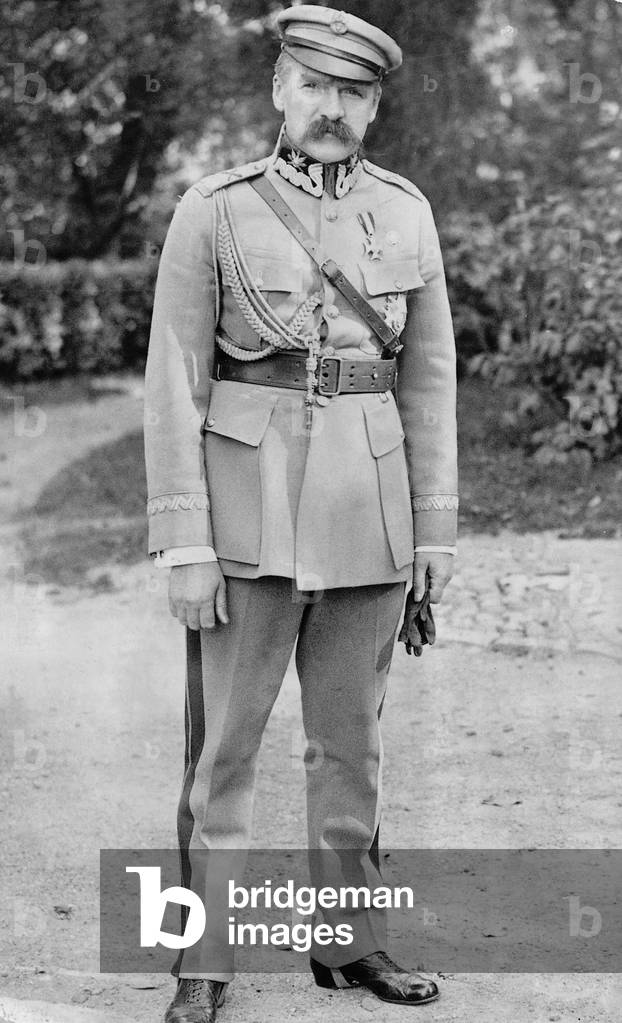 Jozef Pilsudski, 1925 (b/w photo)
