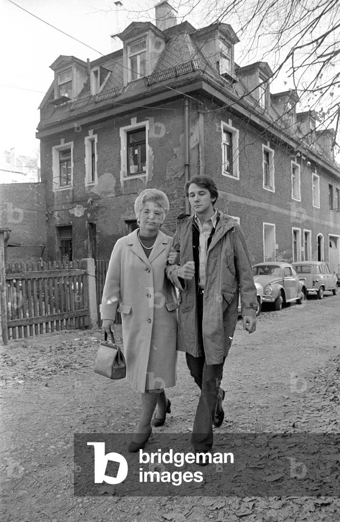 Walk, 1971 (b/w photo)