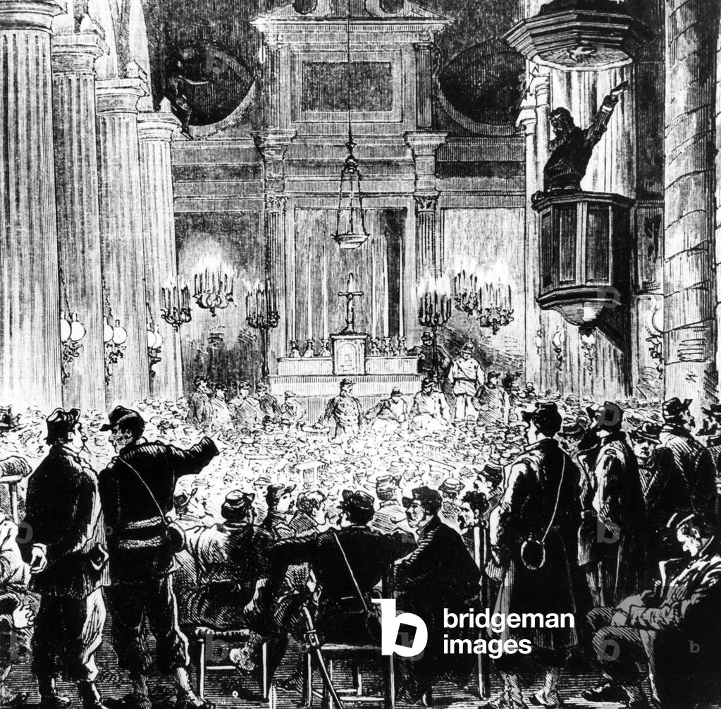 Paris Commune, 1871 (engraving)