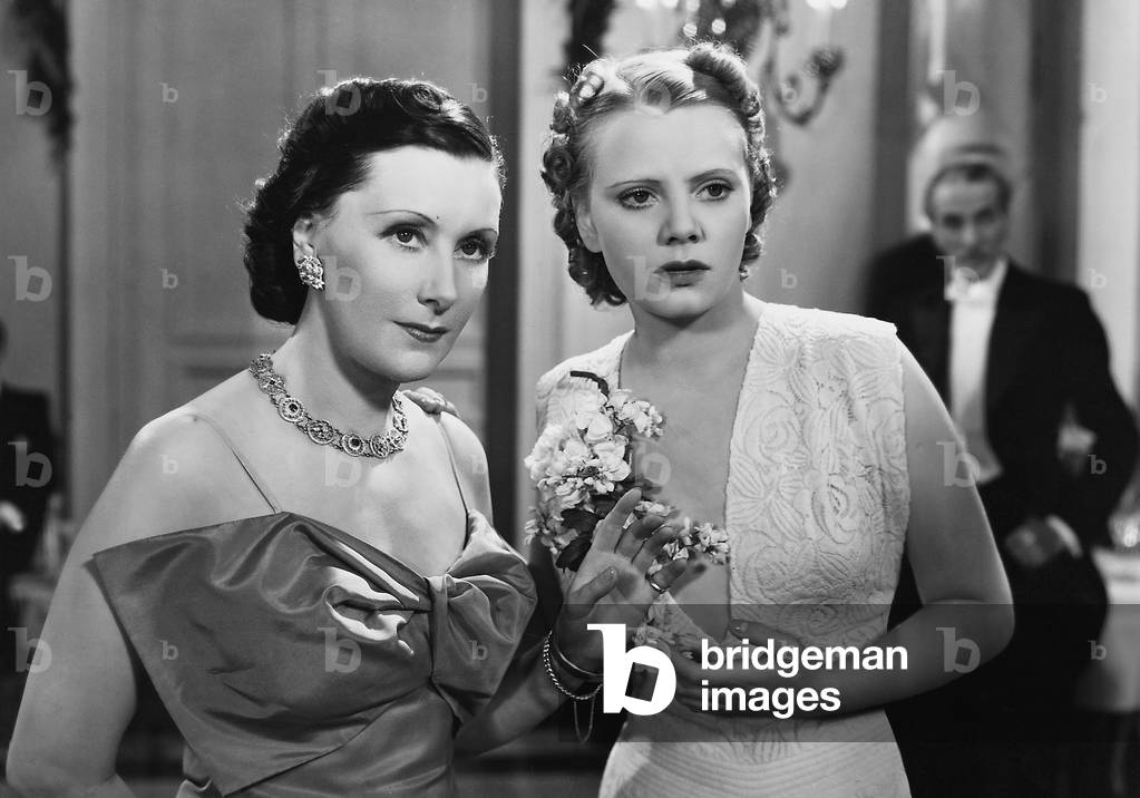 Lil Dagover and Sabine Peters 'Beate's Mystery', 1938 (b/w photo)
