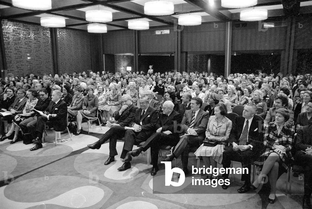 20th Anniversary of the Association of Women Entrepreneurs, 1974 (b/w photo)