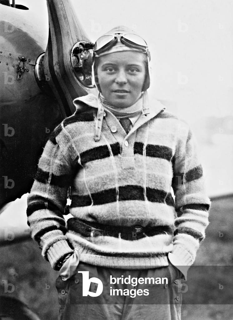 Elly Beinhorn, 1936 (b/w photo)