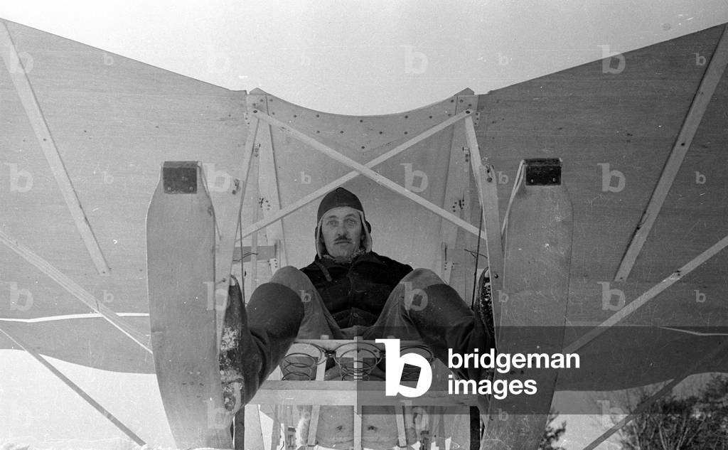 Tinkerer Hans Frank with his 