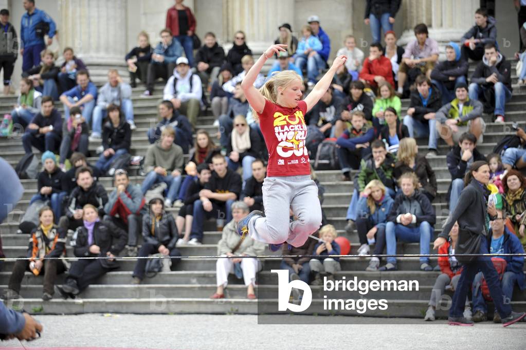 Slackline World Cup in Munich, 2011