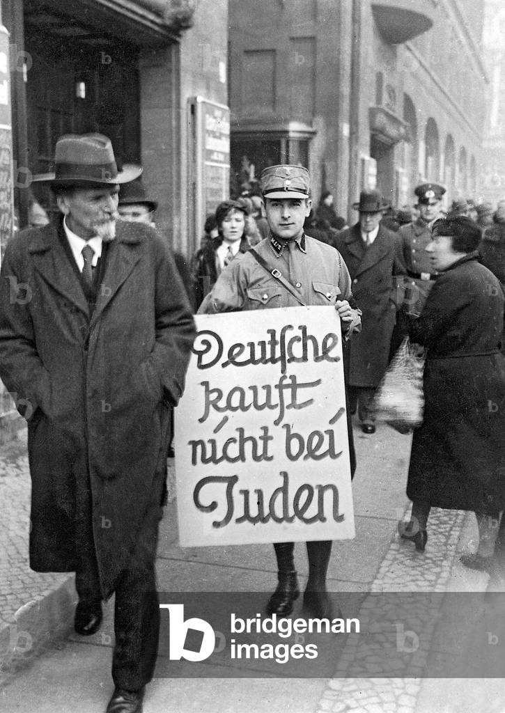 Antisemitism, Berlin, Germany, 1933