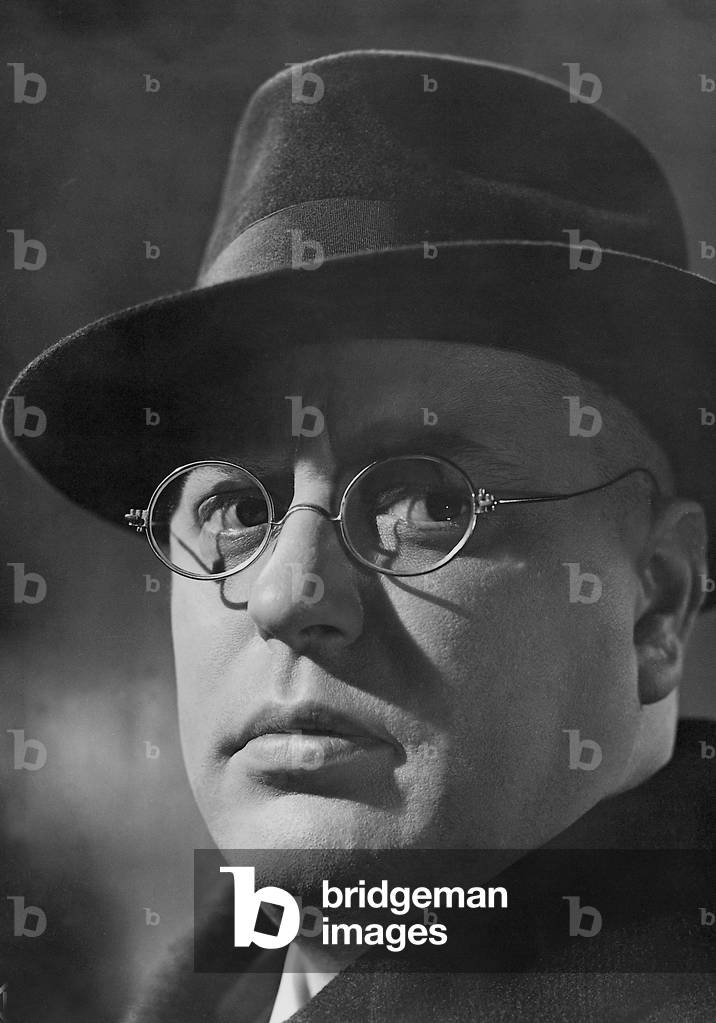 Paul Dahlke in 'Kennwort: Machin', 1939 (b/w photo)
