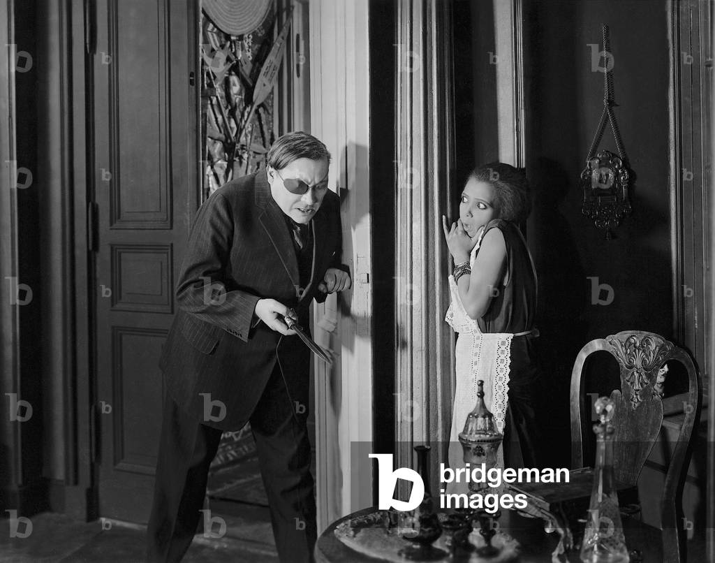 Paul Wegener and Zehra Achmed in 'Feldgrau' (b/w photo)