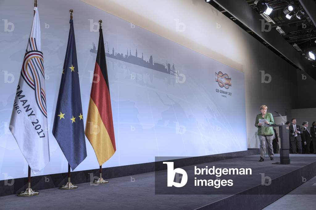 Angela Dorothea Merkel, G20 Meeting in Hamburg, 8 July 2017 (photo)