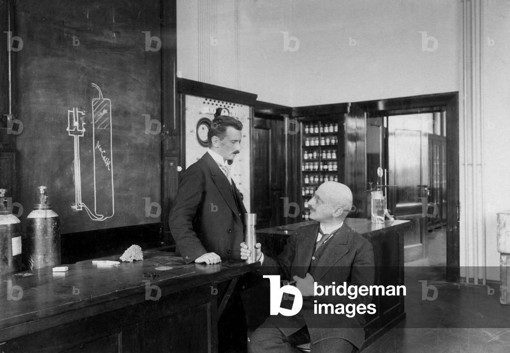 Fritz Haber, 1913 (b/w photo)