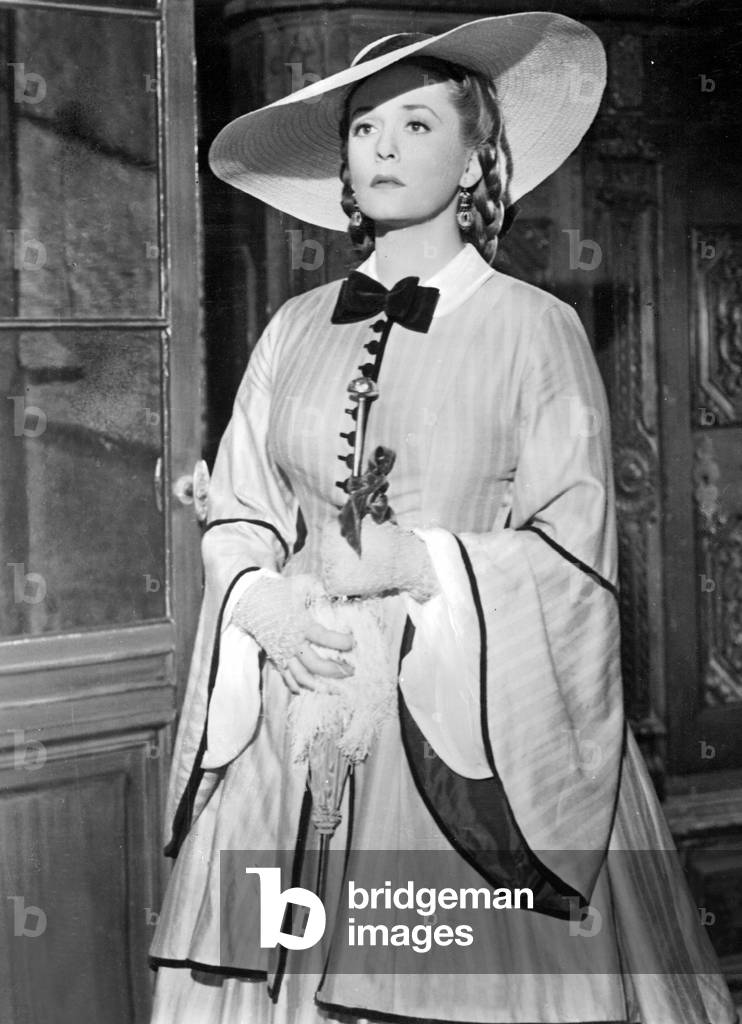 Zarah Leander in The Way to Freedom, 1941 (b/w photo)