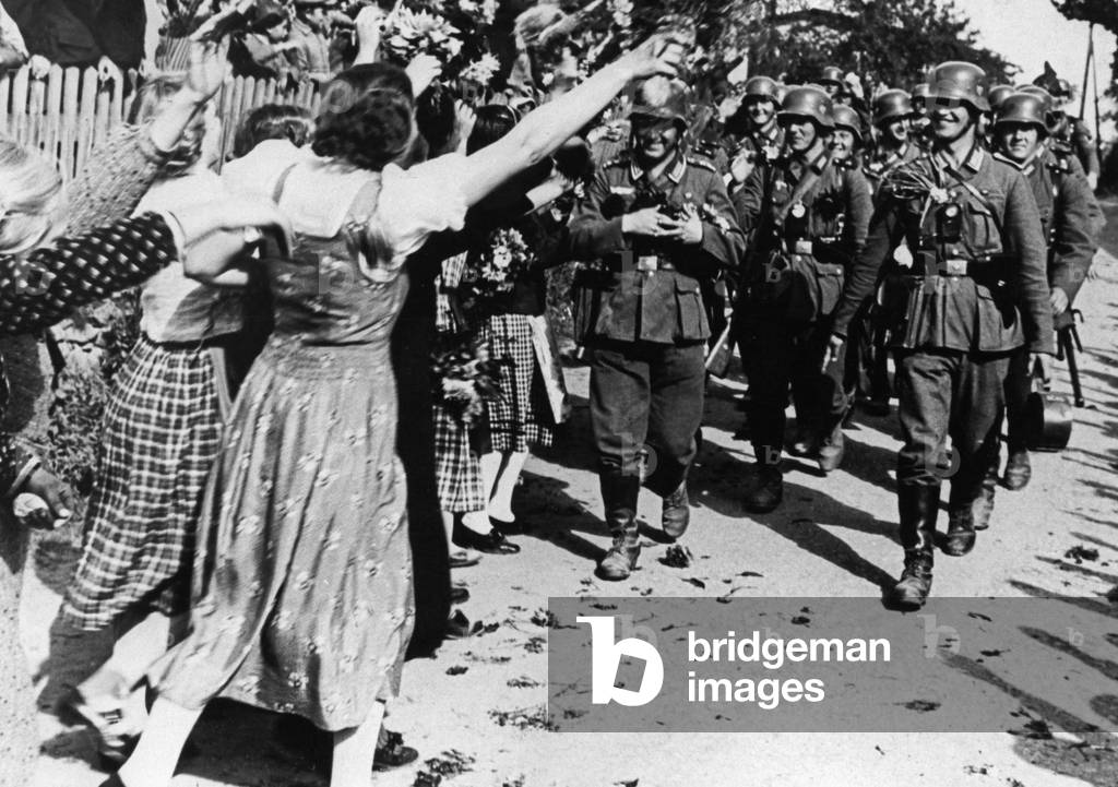 Occupation of the Sudetenland by German troops, 1938