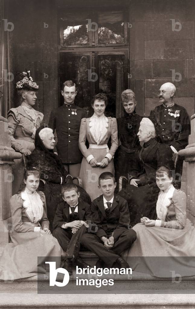 Prince Ernest Augustus II and his family