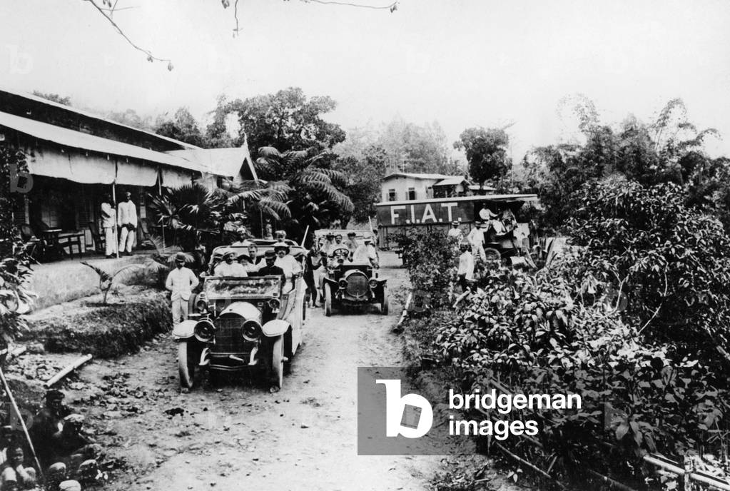 Colonial family on Java, circa  1910