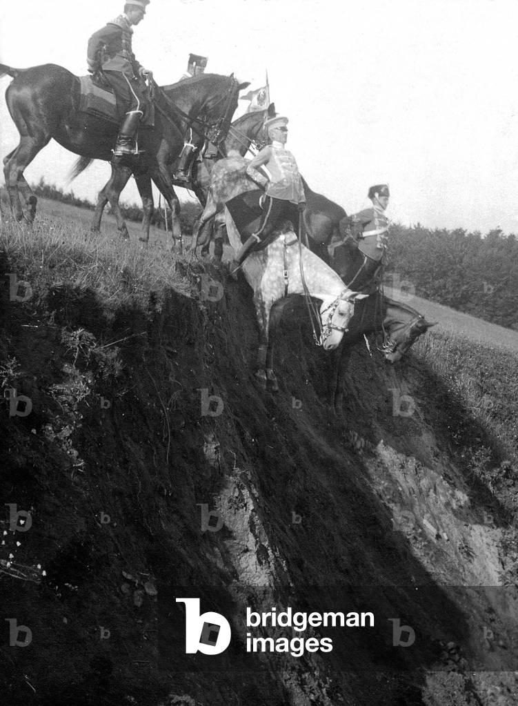Major von Bohlen and Halbach, 1913 (b/w photo)