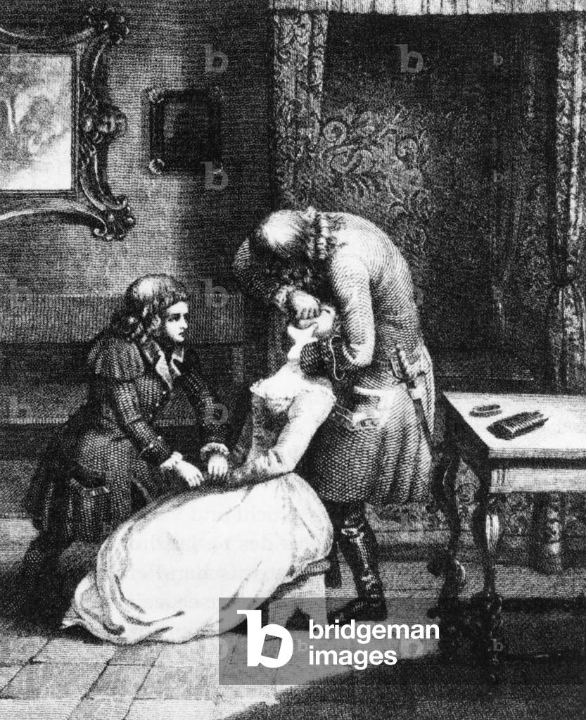 Peter the Great extracting a tooth, around 1700