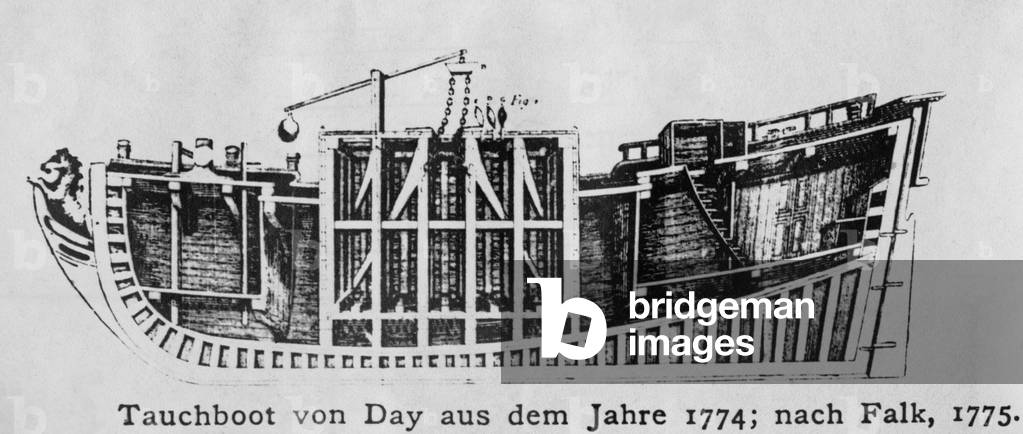 John Day's submarine, 1774